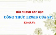Công thức Lewis của SF4 (Sulfur tetrafluoride Lewis Structure)